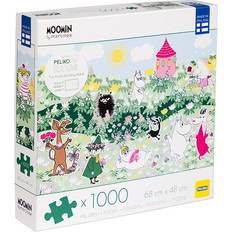 Peliko Puslespill 1000 Mummi Blomster Grønn
