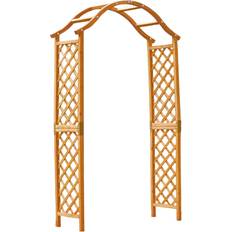 Garden Arch Wooden Pergola Feature Trellis Rose