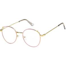 eStore Anti-Blaulicht-Brille Katzenohren Rosa Gold