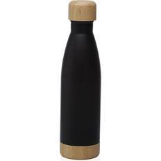 Water Containers Versa Black Steel Sports Water Bottle 500ml