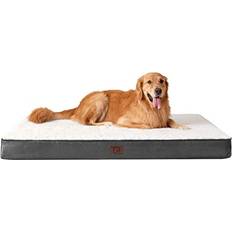 Large dog beds Eheyciga Orthopedic Dog Beds Large Mattress 91x68x7.6cm