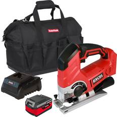 18V Cordless Jigsaw with 1 x 4.0Ah Battery Charger exl581b