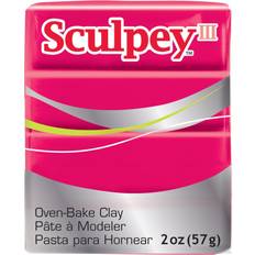 Sculpey Iii Polymer Clay 2oz New Red