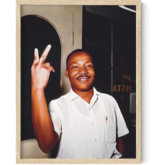 Oak Posters Haus and Hues Martin Luther King African Wall Art Poster