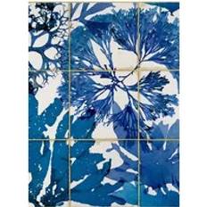 Tapeter Mind the Gap Florale Tapete Algae Blue WP20179