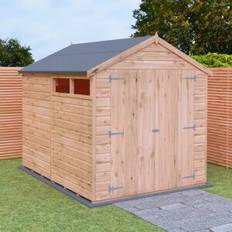 Shire Langley Security Shiplap Apex 8x6 Shed (Building Area )