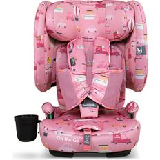 On The Go i-Size Travel Car Seat Itchy Feet Rosy