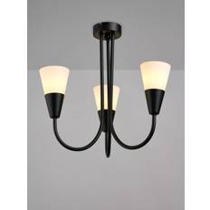 John Lewis Lulu 3 Arm Ceiling Flush Light