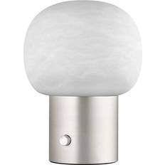 Blomus Iris LED Matt Alabaster Stainless Steel Table Lamp