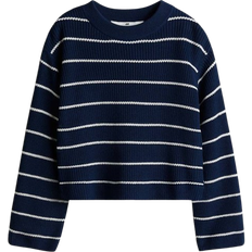 H&M Jente Boxy Genser - Blå