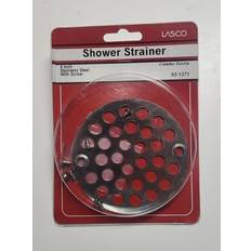 Plumbing Larsen Larsen 03-1355 4-1/4 Inch Chrome Plated Snap In Grate