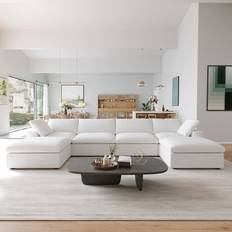Bed Bath & Beyond Cloud Modular Sectional with 2 Shaped Sofa 78.6"