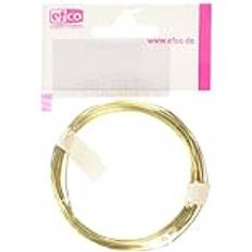 Efco 0.8 mm Brass Jewellery Hobby Wire 6 Metres