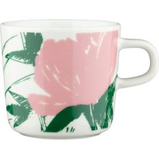 Marimekko Puutarhakutsut Kop 2 Dl Kaffekopper Stentøj Hvid Krus 20cl