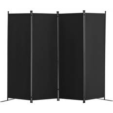 Møbler VEVOR Room Divider 4-Panel Folding Privacy Screen Stof Rumdeler