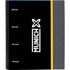 Munich Topo Black 27x32 cm Ring Binder