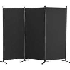 Møbler VEVOR Room Divider 3-Panel Folding Privacy Screen Stof Skillevæg Rumdeler
