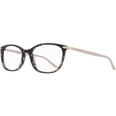 Aspire Brown Gold Oval Acetate Eyeglasses Full Rim