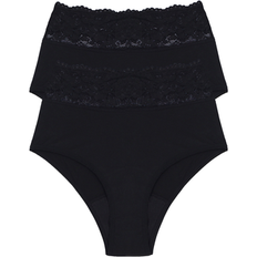 Underprotection Penelope Hipsters Menstruationstrusser - Black