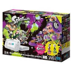 White Merchandise & Collectibles Nintendo Wii U Console Splatoon Set