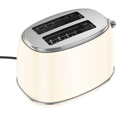 Retro Brödrost 850W HE50 Milky Vit