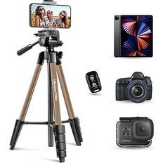 UBeesize Kamera Stativ 163cm Tripod Tragbares Mit Fernbedienung