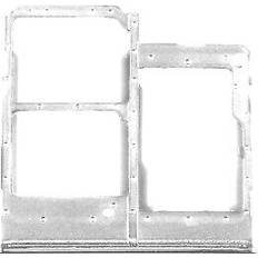 Tiroirs SIM Clappio Tiroir Carte SIM Remplacement Samsung Galaxy A20e Blanc
