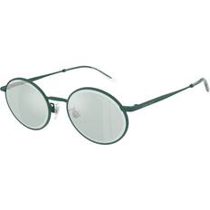 Solglasögon Giorgio Armani Woman AR6170 Sunglasses - Metal Blue/Light Blue