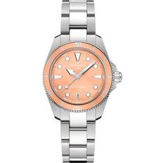 Certina Dam Armbandsur Certina DS Action 34.5mm Analogt Quartz Safirglas Orange