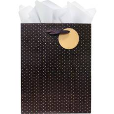 Artículos de Fiesta Black Dot Medium Gift Bag