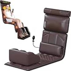 Helkroppsmassagematta Med Värme Shiatsu Värmeback Massagemadrass