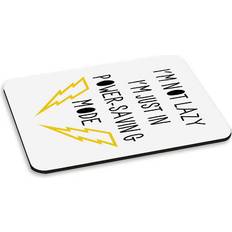 Mouse Pads Gift Base I'm Not Lazy I'm Just In Power Saving Mouse Mat Pad