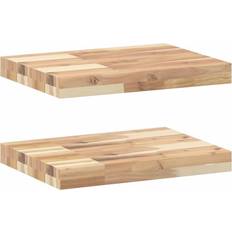 Möbler vidaXL Svävande Hyllor 2 St 40 x 30 x 4 cm Vägghylla