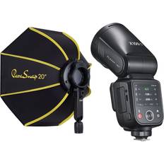 Camera Flashes Flashpoint X100 TTL R2 On Camera Round Head Flash For Sony With ParaSnap
