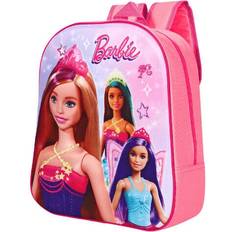 Barbie 3D Eva Girls Movie Doll Rucksack Backpack - Pink