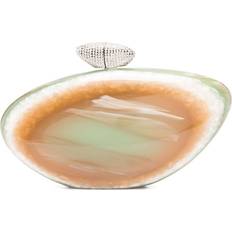 Plastic Clutches Benedetta Bruzziches Armonia Clutch Bag - Women - Green