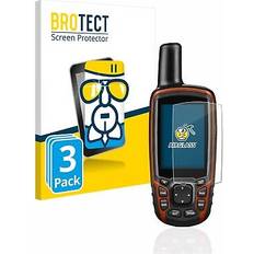 Sat Navs Brotect 3x Glass Screen Protector Garmin GPSMAP 64S