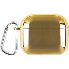 Tillbehör för hörlurar på rea MTP Products AirPods 4 Galvaniserat Plastfodral Guld