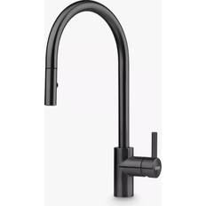 Franke Black Taps Franke Eos Neo Pull-Down Spray Swivel Spout Single Lever Kitchen Mixer Tap Black