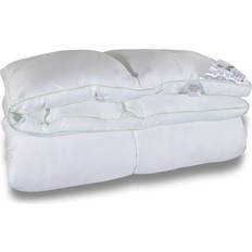 Borg Living Dundyner Borg Living Bambus Dyne 140x200 cm Helårsdyne Med Ekstra Blød Bambus Og Dunfiber Dundyne (200x140cm)