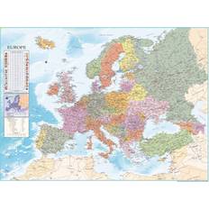 Close Up Europe Map XXXL Flags 135cm x 100cm Poster