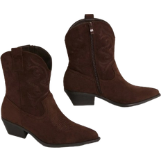 Shein Western Boot Comfort - Brown