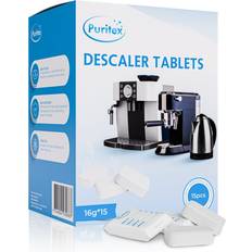 Avkalkningstabletter Puritex Avkalkningstabletter för Kaffe- och Espressomaskiner 15 st