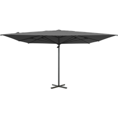 Parasol 400 Brafab Mozzo Parasol 400x400 cm Grå/Antracit 400cm