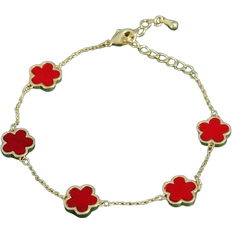 Copper Bracelets Shein 1pc Fashion Copper Flower Decor Bracelet For Women For Daily Life