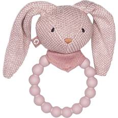 Smallstuff Stickad Rangle med Silikonisering Bunny Soft Powder