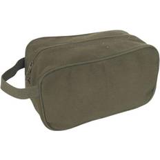 Fox Outdoor Products Canvas Toiletry Kit - Olive Drab - Green