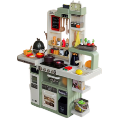 Sound Kitchen Toys Living and Home Play Kitchen Set 88pcs Kitchen Accessories