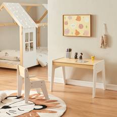 Set di mobili [en.casa] Set Skinnskatteberg Tavolo e Sedia per Bimbi