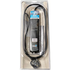 S4WI2C 4 Socket Black 2M Individually Switched Surge Protector Clam